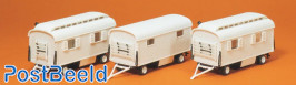 Caravans without decoration