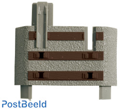 Geoline ~ Set of Sleeper End Pieces (6pcs)