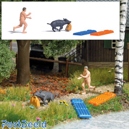 Action Set: Perky Wild Boar