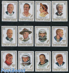 Famous persons 12v
