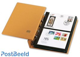 Compact album FDC (170x115mm.) brown padded