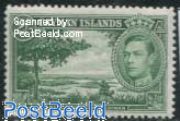2Sh, dark green, Stamp out of set