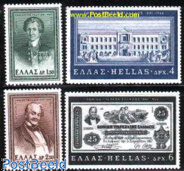 National bank 125th anniversary 4v