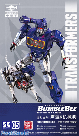 Transformers ~ Soundwave and Ravage (TF6)