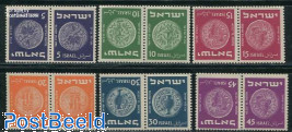 Coins 6 tete beche pairs