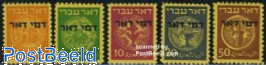 Postage due 5v NO TAB