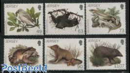 Durrell and Darwin, animals 6v