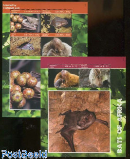 Bats of Africa 2 s/s
