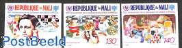Children book illustrations 3v, imperforated