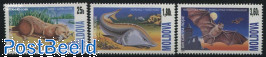 Endangered animals 3v