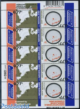Europa, astronomy minisheet
