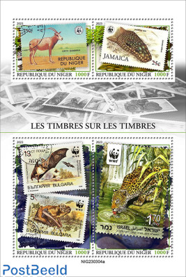Stamps on stamps