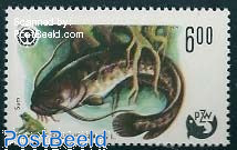 6Zl, plate flaw: POLSKA missing, Stamp out of set