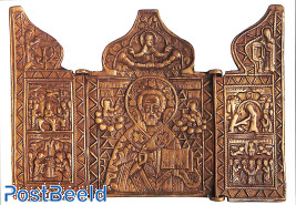 De Heilige Nicolaas, Russisch reisikoon 19th century
