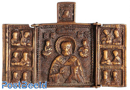 De Heilige Nicolaas, Russisch reisikoon 19th century