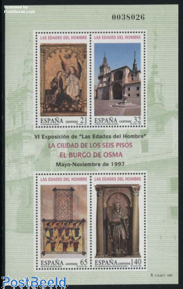 Osma, Special sheet (not valid for postage)