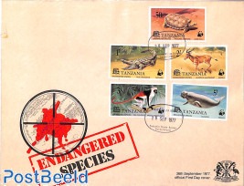Stamps with the theme World Wildlife Fund (WWF) - PostBeeld