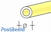 Nickel Silver Round Tube Micro 305mm ~ 0.4x0.1x0.2mm (2pcs)