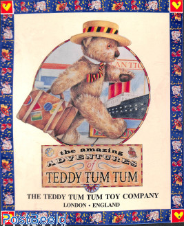Tin Plate, Teddy Tum Tum, 31x38.5cm