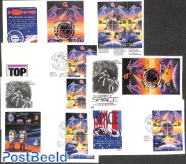 USA-Russia, 6 diff. covers