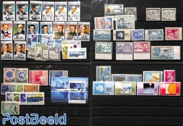 Lot Antarctica, mostly stamps from sets **/*o