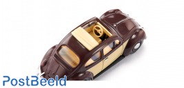 VW Beetle 1200 with folding roof - chocolate brown - ivory