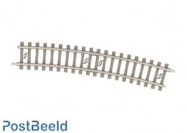 Curved Track with Concrete Ties R 3 (329.0 mm / 12-15/16“) – 15°