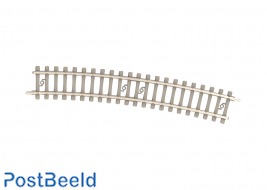 Curved Track with Concrete Ties R 4 (362.6 mm / 14-1/4“) – 15°
