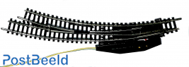 Right hand curved electric turnout  R3/4