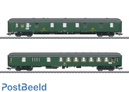 DB Postal Wagon Set (2pcs)