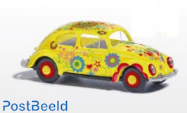 VW Beetle with Pretzel window "Hippie" ~ 1952