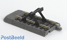 Roadbed endpieces w.Buffer stop