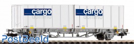 Containertragwagen Cargo Domino SBB V 2x20' Container