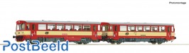 Diesel railcar 810 458-0 with trailer, CD (DC)