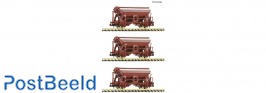 3-piece set: Swing roof wagons, DB AG