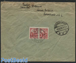 Registered letter from Tartu to Braunschweig