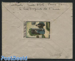 Letter to Switzerland, with Olympic stamps
