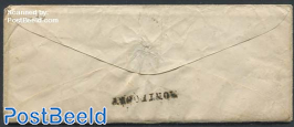 Littele envelope with a folded letter. From Montfoort