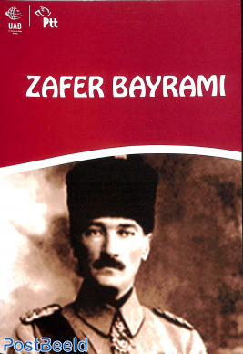 Folder Zafer Bayrami 1v+ s/s + fdc