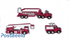Funrise Fire Trucks (3pcs)