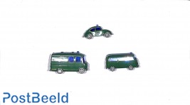 Lot of 3 Police Cars