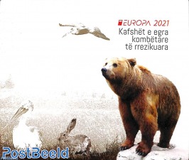 Europa, endangered animals booklet