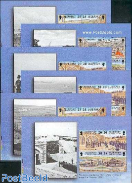 History, 6 booklet panes