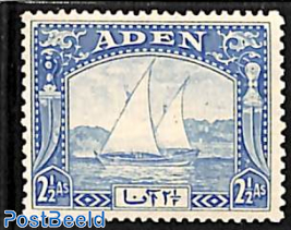 2.5A Blue, Stamp out of set