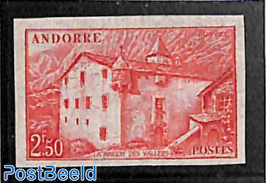 2.50F, imperforated, Stamp out of set