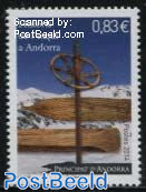 History of skiing in Andorra 1v