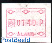 Automat stamp 1v (face value may vary)