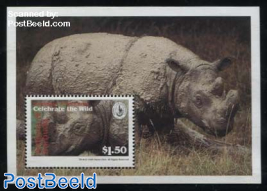 Sumatran Rhinoceros s/s