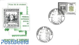 National stamp exhibition 1v