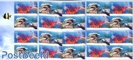 Coral Reefs foil booklet